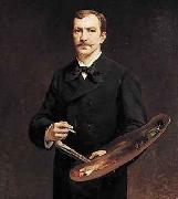 Tadeusz Ajdukiewicz Self-portrait oil painting